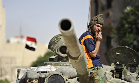 Syrian regime solider