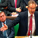 Tony Blair at prime minister's question time on December 13 2006. Photograph: PA wire.