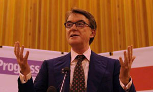 Peter Mandelson at the Labour conference on September 23 2007. Photograph: Stefan Rousseau/PA.