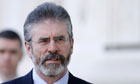 Gerry Adams at Stormont in 2007. Photograph: Peter Muhly/AFP/Getty Images
