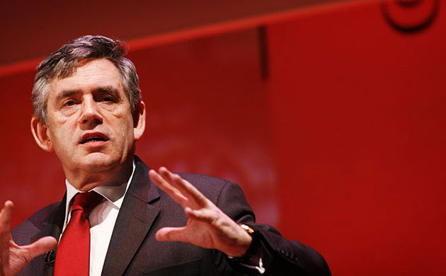 Gordon Brown at the Institute of Directors