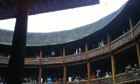 Shakespeare's Globe theatre in London. Photograph: Paul Owen