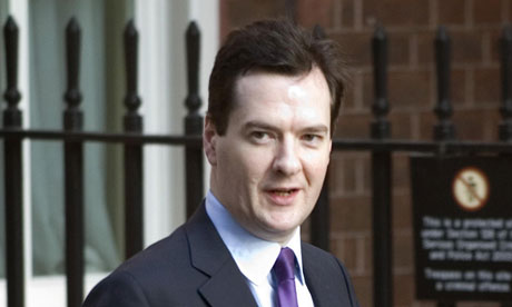George Osborne arrives in Downing Street on budget day