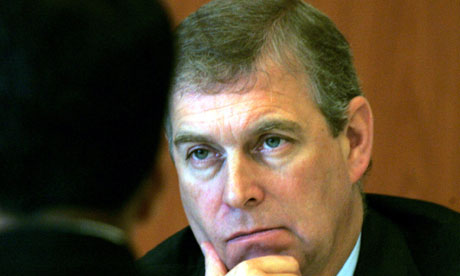 File photo of Prince Andrew, the Duke of York