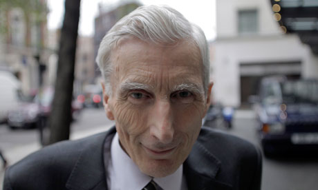 British astrophysicist Martin Rees, who is the recipient of the 2011 Templeton prize