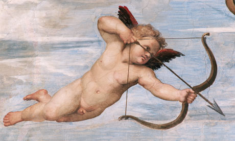 Detail of Cupid from Galatea by Raphael