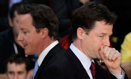 David Cameron and Nick Clegg