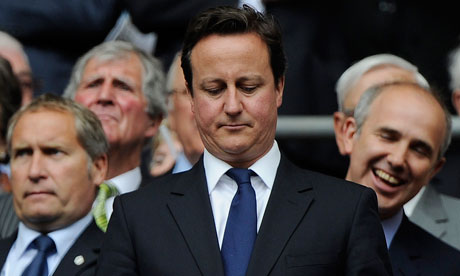 David Cameron at Wembley