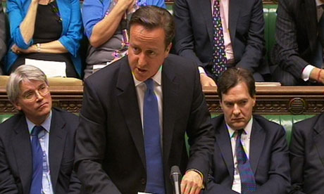 David Cameron at PMQs