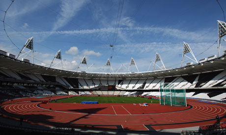 The Olympic stadium