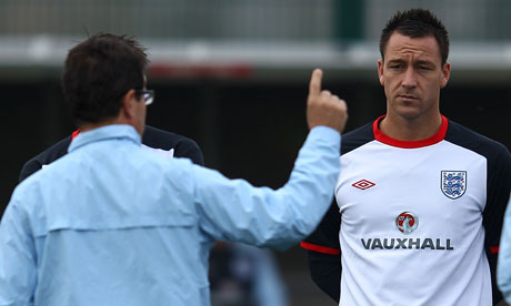 Phil Jagielka is only absentee as England train ahead of Spain match