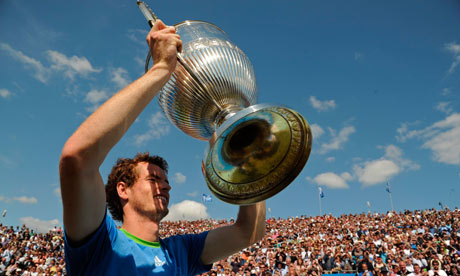 andy murray queens 2011. Andy Murray celebrates his