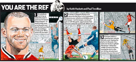Wayne Rooney You are the Ref
