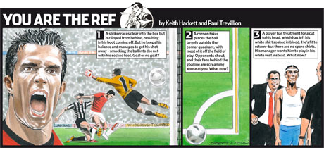 You are the Ref Robin van Persie