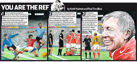 Alex Ferguson You are the Ref