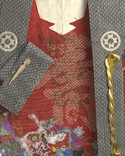 Rosalind Wyatt's collages: Rosalind Wyatt: The Stitch Lives of Others