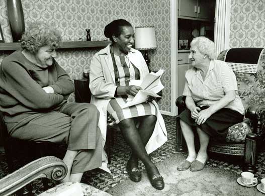Citizens Advice at 70: Citizens Advice Bureau makes a home visit