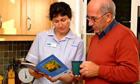 GPs and district nurses can refer people to community palliative care services like Marie Curie