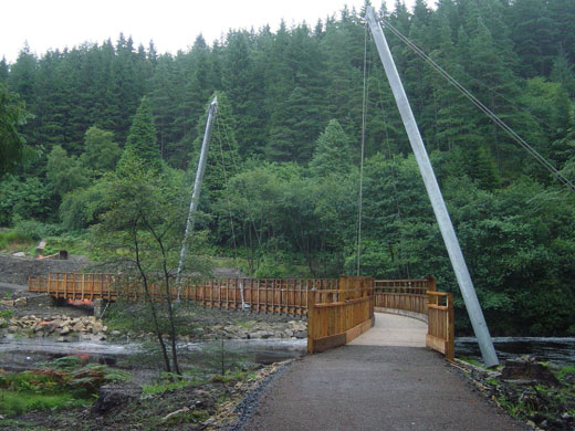 Public architecture award: Lewisburn Bridge, Kielder Village, Northumberland