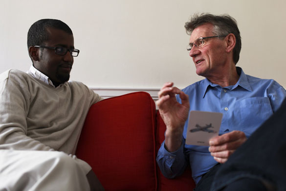 Refugee week: Michael Palin and Musa