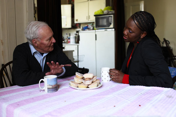 Refugee week: Tony Benn and Rose