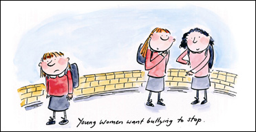 womens cartoon