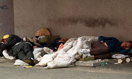 One fifth of homelessness projects said most of 