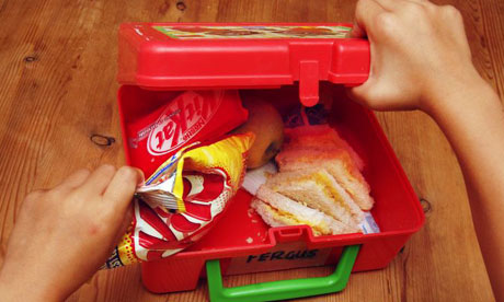 Child's school lunch box