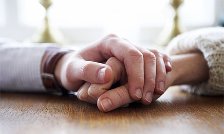 Couple holding hands Why are relationships treated differently when both 