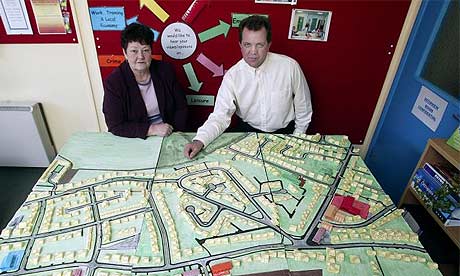 Community development officers at the Community Information Centre, Grantham