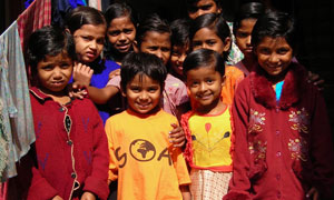 India street children. Photograph: Goal