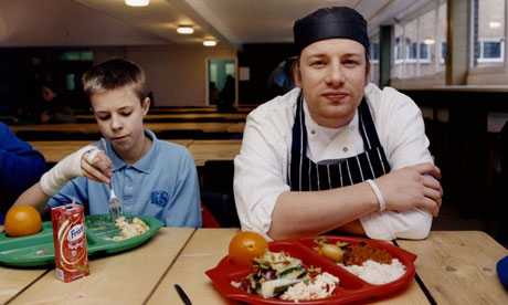 Jamie Oliver's school meals campaign