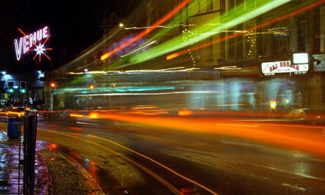 Traffic on the A2 at Lewisham