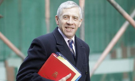 Justice secretary Jack Straw