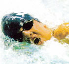 Swimmer Dan Pepper
