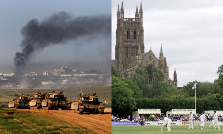 Gaza City and Worcester