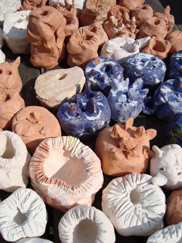 Therefore I am : clay sea urchins