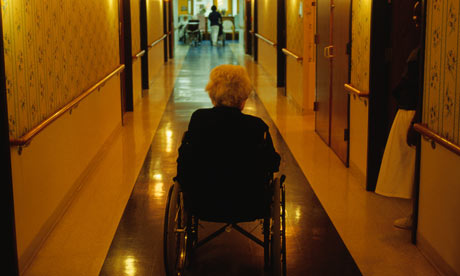Elderly Woman in Assisted Care Home