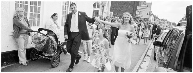 In a Very English Town: A wedding on Upper High Street