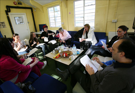 Travellers' Carmen: Rehearsals