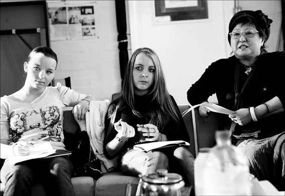 Travellers' Carmen: Rehearsals