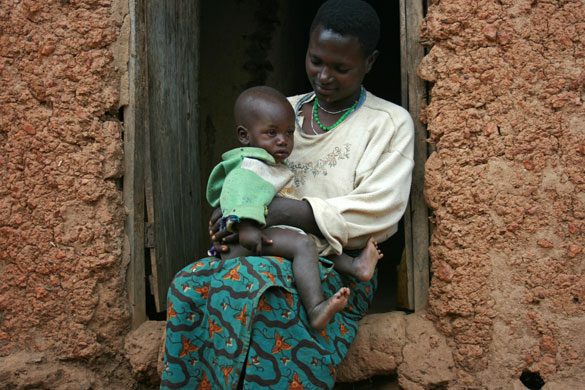 Global food crisis: Global food crisis: Alphonsine in Rwanda