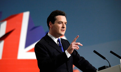 George Osborne at the Conservative party conference