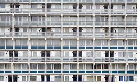 Housing estate in Berger Road, Hackney