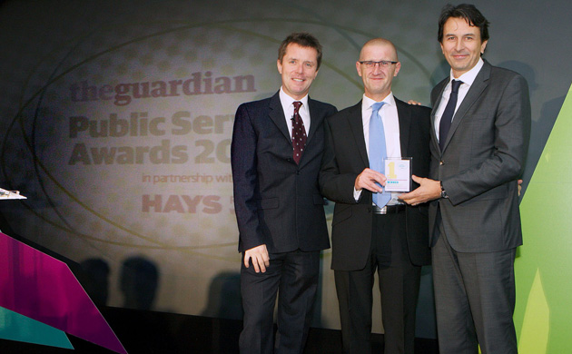 Dave Damerell, community liaison prison officer, HM Prison Service - Public Servant of the Year winner