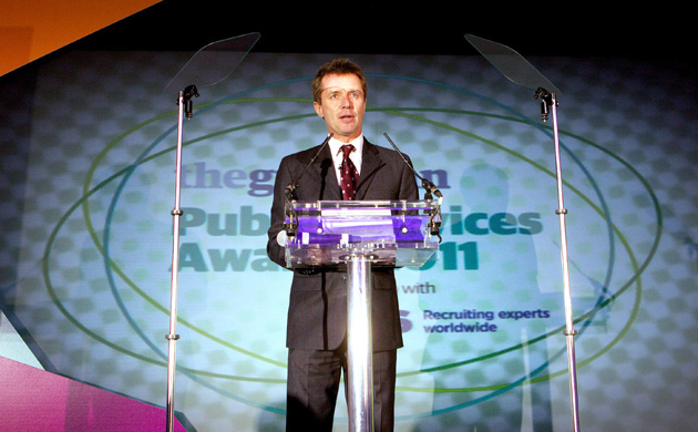 Host for the evening, Nicky Campbell