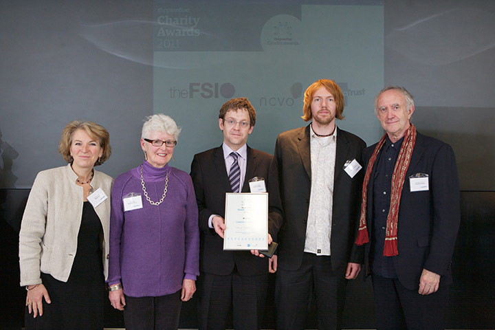 Charity Awards 2011 : Charity awards 2011 winners Nightstop Devon