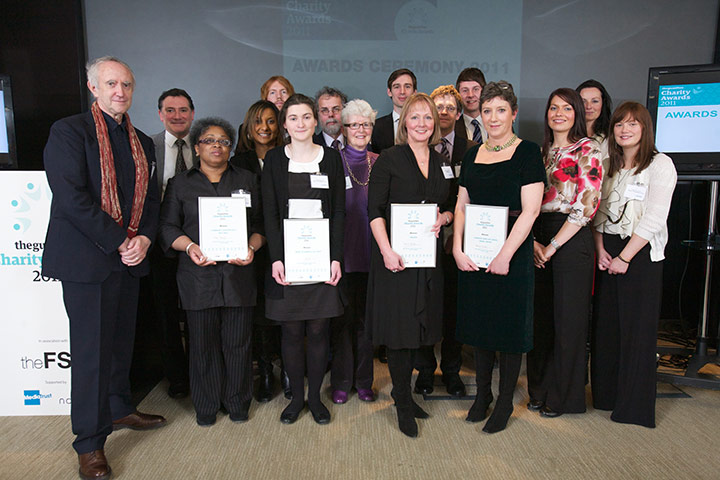 Charity Awards 2011 : Charity awards winners 2011