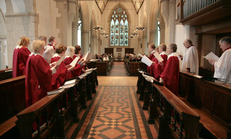 The Christian church is full of volunteers, from the choir to the flower-arranging