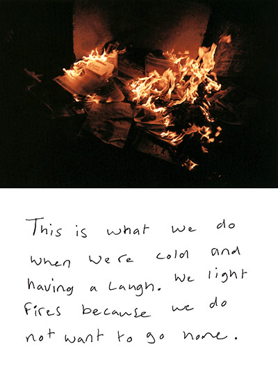 Joseph Rowntree: Hillside fire